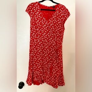 JCrew Floral Wrap Dress